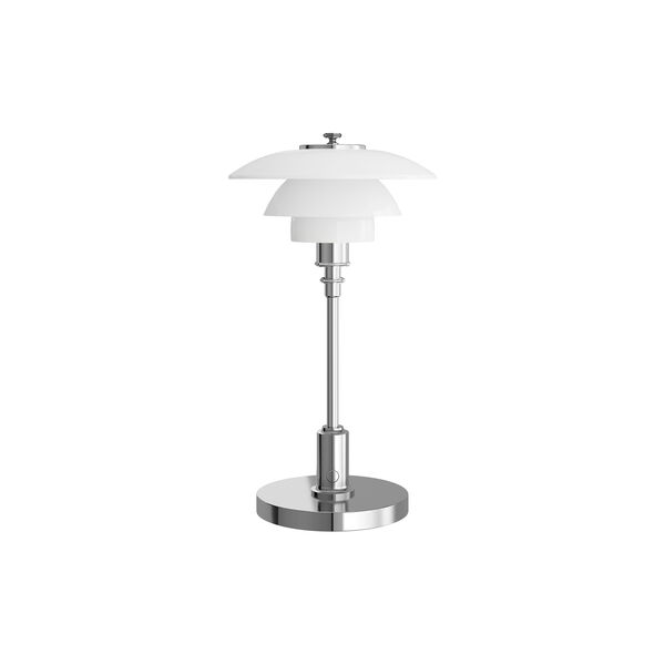 PH 1/1 Portable Lampe, high lustre chrome plated, Louis Poulsen