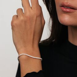 Tennis Bracelet, s&oslash;lv, WHO IS SHE