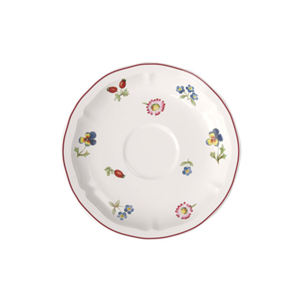 Petite Fleur undersk&aring;l kaffe/te, white, Villeroy & Boch