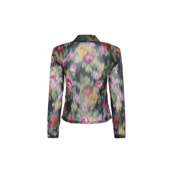 GZfadia P shirt, red faded flower, Gestuz
