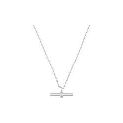 LUXE Linear T-Bar Halskjede, 925 sterling silver, Orelia