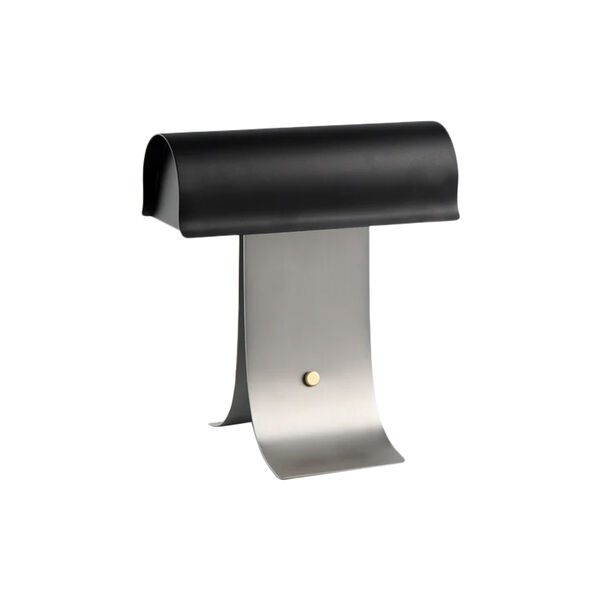 Archive bordlampe, svart/st&aring;l, Northern