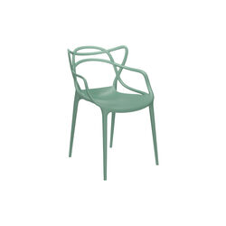 MASTERS stol, sage green, Kartell