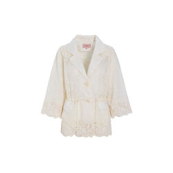 Patty Lace Blazer, cream, HUNK&Oslash;N