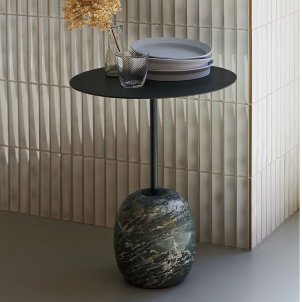 Lato LN9 sidebord, deep green Lato LN9 sidebord, deep green, &Tradition