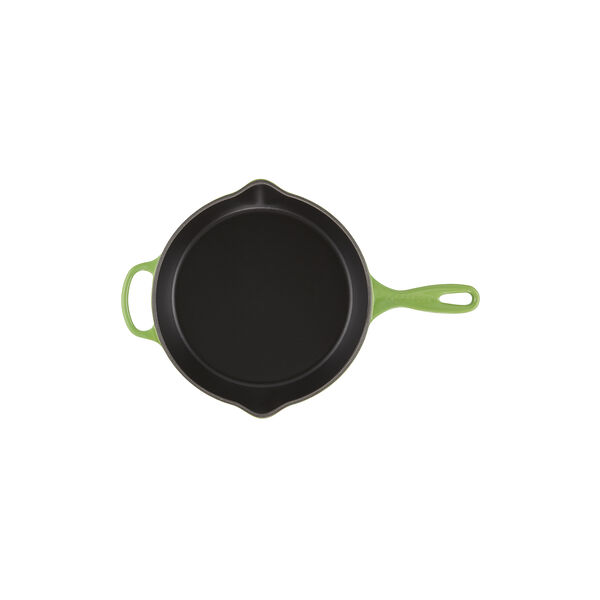 Signature st&oslash;pejern dyp stekepanne &Oslash; 26 cm, bamboo green, Le Creuset
