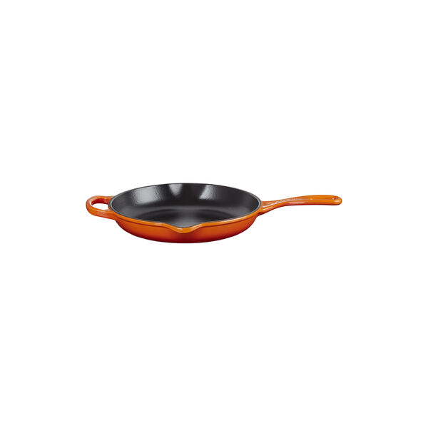 Signature st&oslash;pejern stekepanne &Oslash; 23 cm, volcanic, Le Creuset