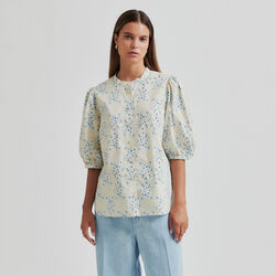 Claud SS Shirt, powder blue, Second Female