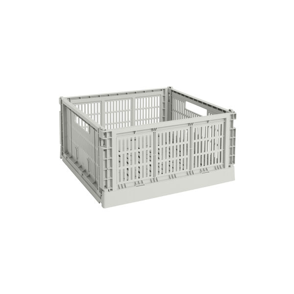 HAY Colour Crate Large Square, grey, HAY