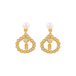 Aster &oslash;reringer, gold, Hultquist Copenhagen