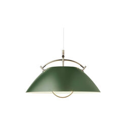 HJW37 Pendant with Hoist, dark green, Carl Hansen & Søn