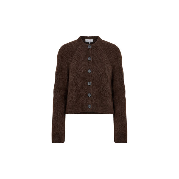 LR-NOREEN 15 | Coffee Bean | Cardigan, Levet&eacute; Room
