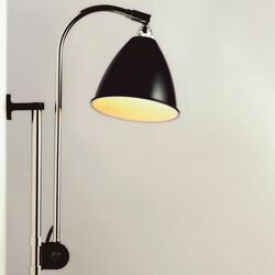 Bestlite BL5 vegglampe, sort/krom Bestlite BL5 vegglampe, sort/krom, GUBI