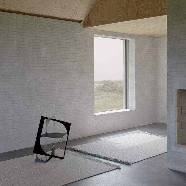 Peaceful Parity gulvteppe, white, Linie Design