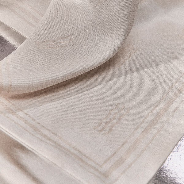 Waves dugg, hvid, Royal Copenhagen