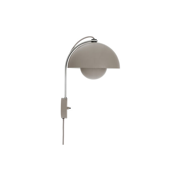 Flowerpot VP8 vegglampe, grey beige, &Tradition