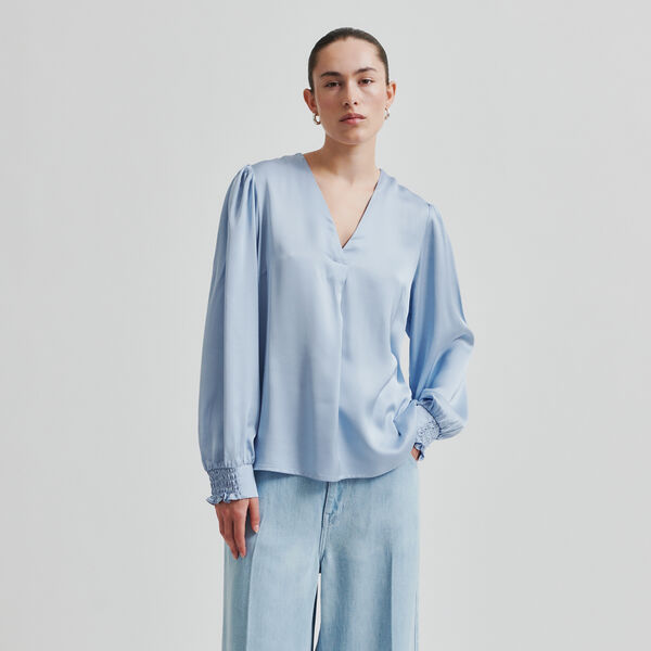 Barri Blouse, cashmere blue, Second Female