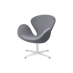 Svanen&trade; loungestol, lysegr&aring;, Fritz Hansen