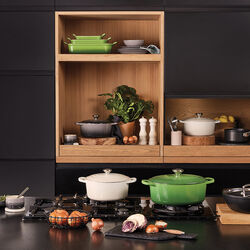 Signature oval gryte 6,3 L, bamboo green, Le Creuset