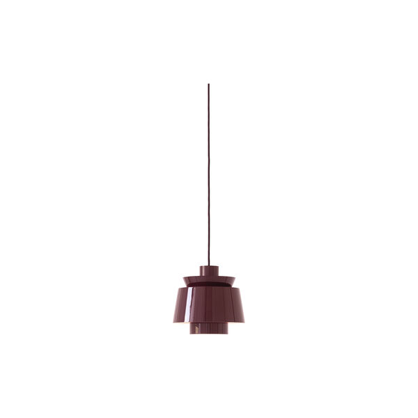 Utzon JU1 P Pendant, dark burgundy, &Tradition