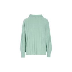 Cloud cashmere Ribbed Blouse, green jade, BITTE KAI RAND