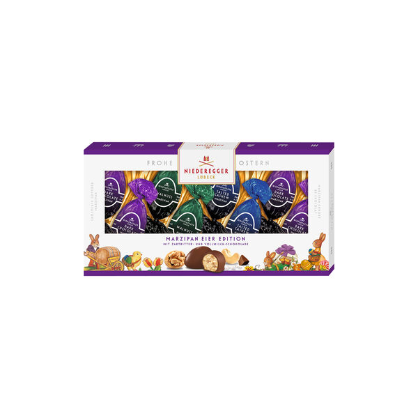 Marsipan Egg Edition Variations 8pk, Niederegger
