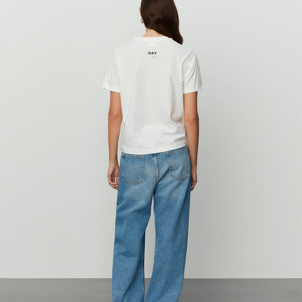 Parry - Heavy Jersey T-shirt, bright white, DAY Birger ét Mikkelsen