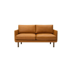 Emo 2-seter sofa, Dakar Cognac/r&oslash;kt eik, Bruunmunch Furniture