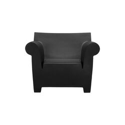 BUBBLE lenestol, black, Kartell