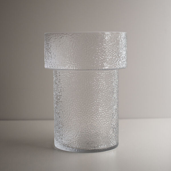 KEEPER structure vase large, clear, DBKD
