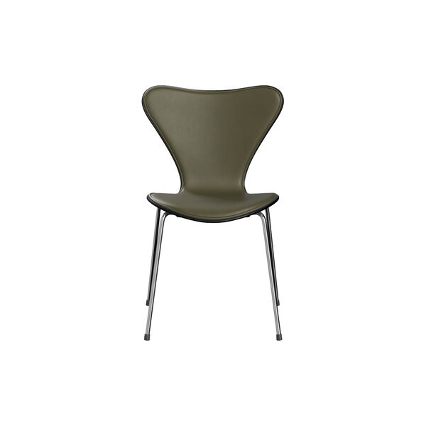 Serie 7&trade; 3107 polstret stol, Essential moss green, Fritz Hansen