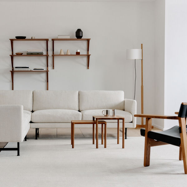 2226 Spanish Chair, dark brown/oiled oak, Fredericia Furniture