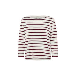 NelaPW T-shirt, tawny port stripe NelaPW T-shirt, tawny port stripe, Part Two