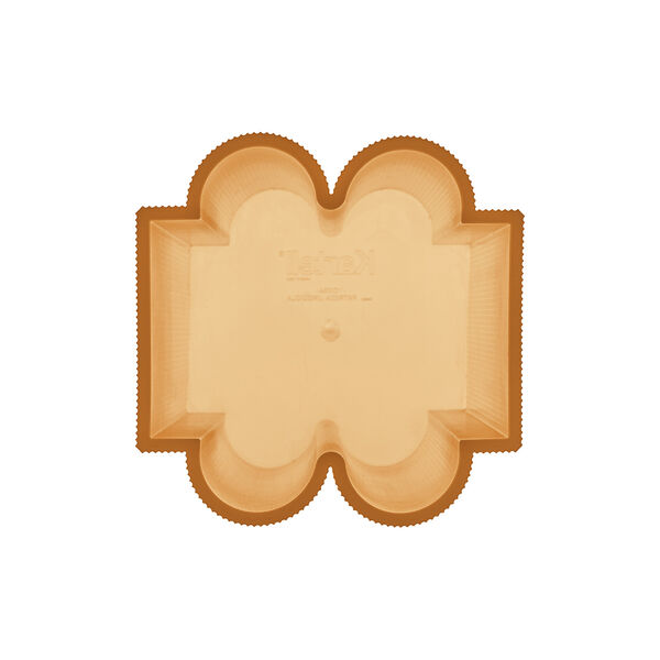 OKRA vase L, orange, Kartell