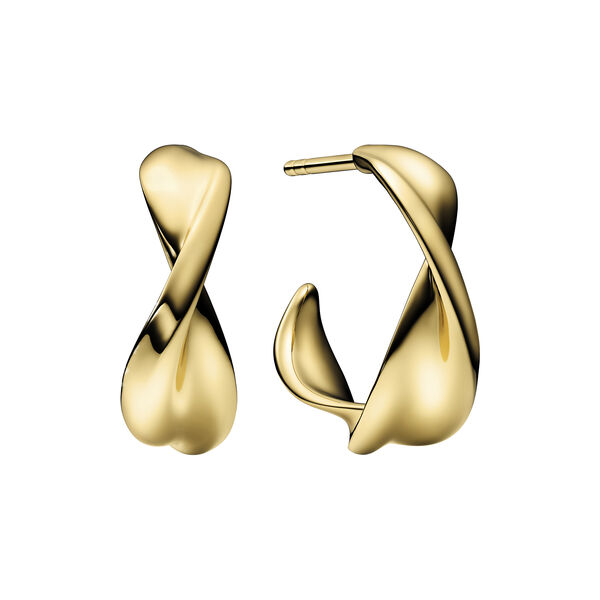 Foglia &Oslash;reringer | Piccolo | Forgylt, Sif Jakobs Jewellery