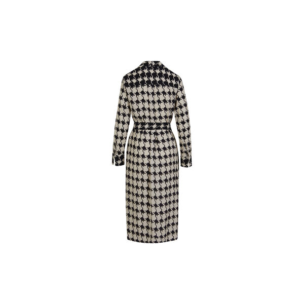 Long dress in houndstooth print, houndtooth mix print - 901 Long dress in houndstooth print, houndtooth mix print - 901, Coster Copenhagen