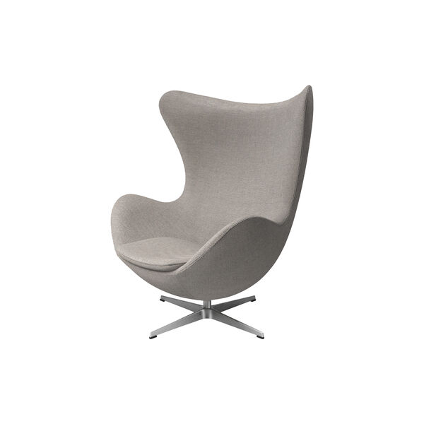 Egg&trade; 3316 Lounge Chair, Re-wool 128 grey white/natural, Fritz Hansen