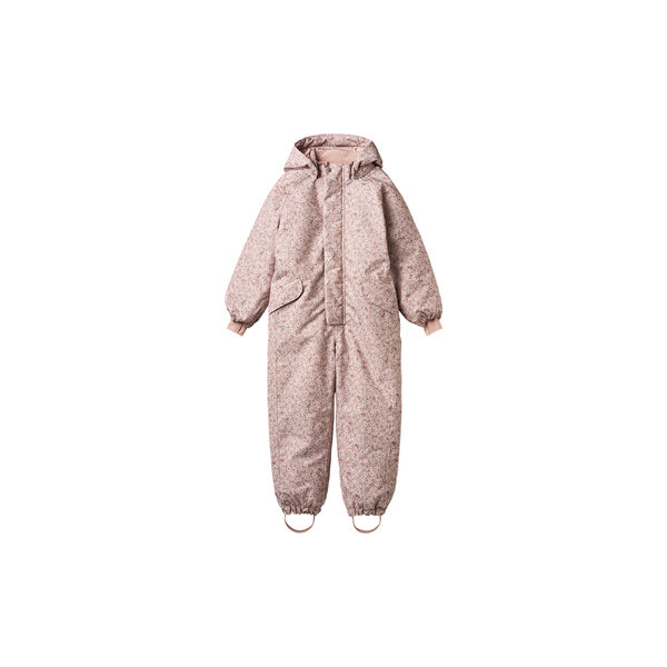Snowsuit Miko, 2036 rose dust flowers, Wheat