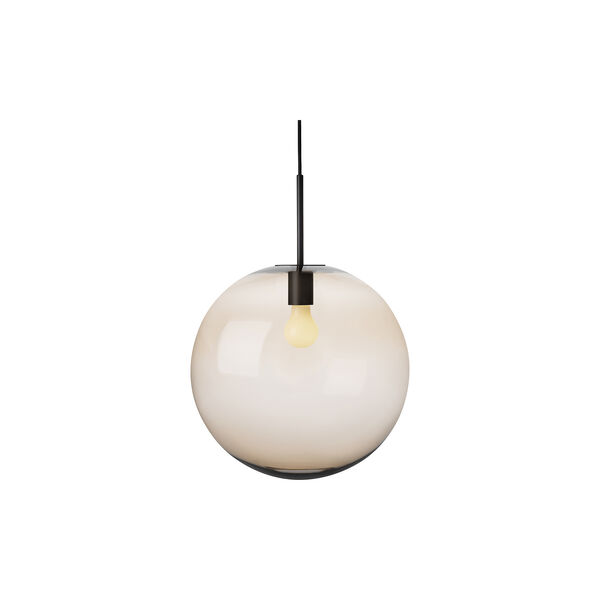 Taklampe 4014 40 cm, kakao, Hadeland Glassverk