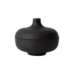 Sand Secrets Medium Bowl, black clay Sand Secrets Medium Bowl, black clay, Design House Stockholm