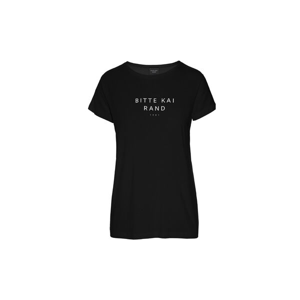 Logo t-skjorte, sort, BITTE KAI RAND