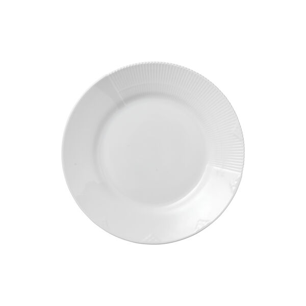 Hvit Elements tallerken, 28 cm Hvit Elements tallerken, 28 cm, Royal Copenhagen