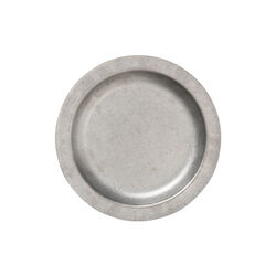 Tumbled Tallerken &Oslash; 20 cm, stainless steel, Ferm Living
