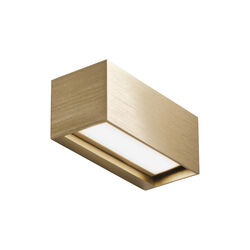 LINEA W1 vegglampe, brass, LIGHT-POINT