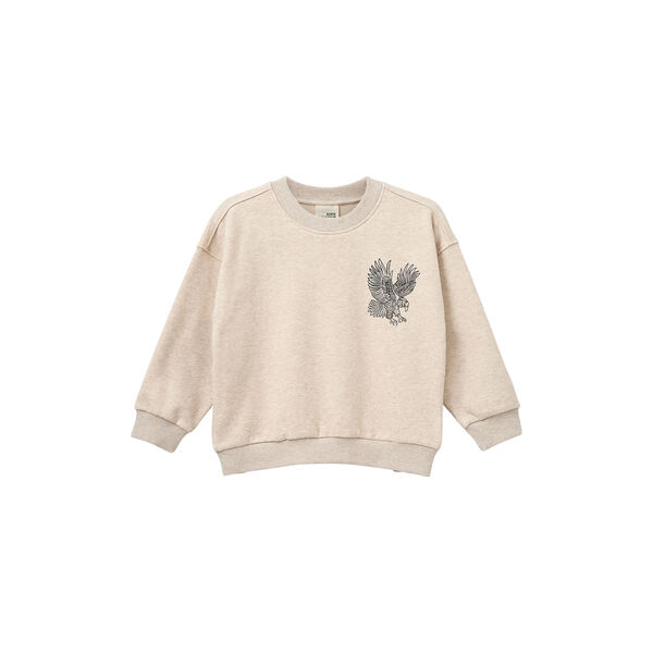 Tuissk Sweatshirt, beige melange, Sofie Schnoor