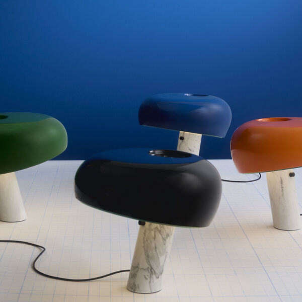 Snoopy bordlampe, black, Flos