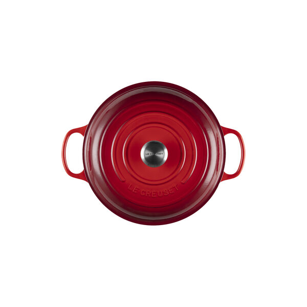 Signature st&oslash;pejern buffetgryte 30 cm, cerise, Le Creuset