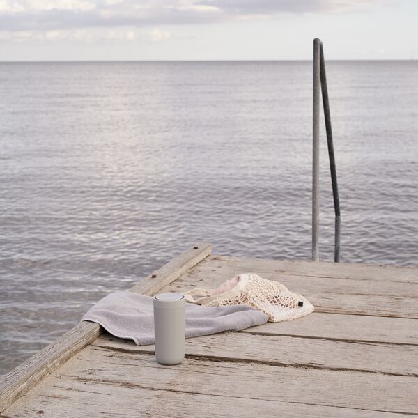 To Go Click termokopp 0,4 L, soft light grey, Stelton