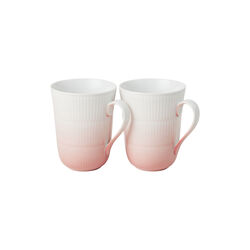 Iris Kopp 36 cl. 2 stk, korall, Royal Copenhagen