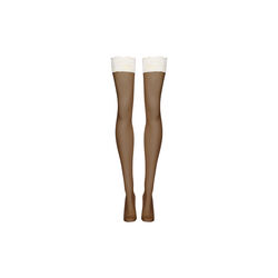 Nude 8 Lace Stay-Up, caramel/white, Wolford